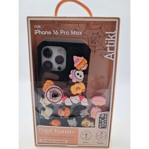 Artiki IPhone 16 Pro Max Case With Halloween Pop Charms